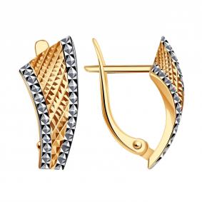 Золотые серьги МАГНАТ МА 011740 МА 011740 фото